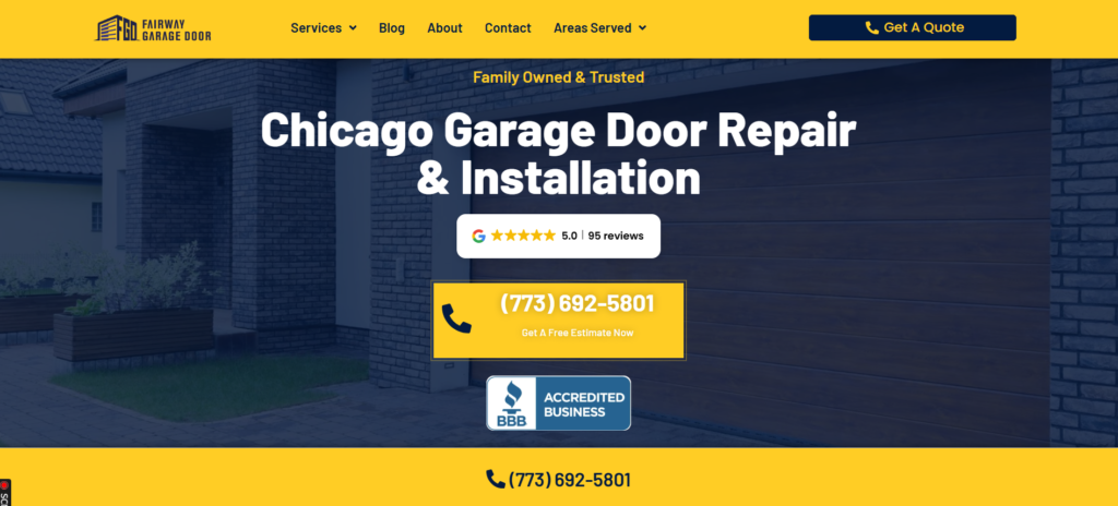 Fairway Garage Door — business photo
