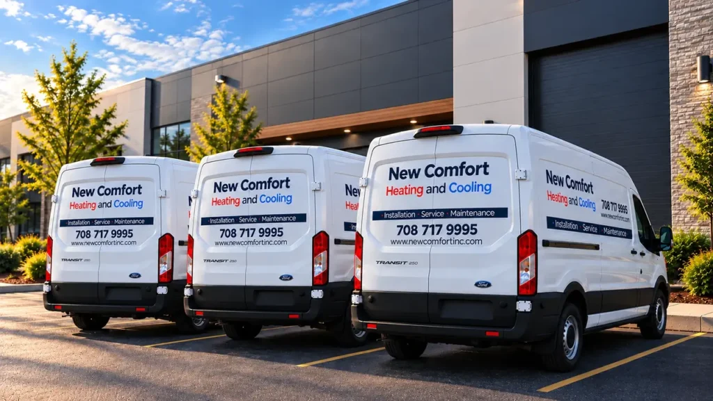 New Comfort Heating and Cooling Fleet
