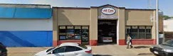 Exterior of the All Cars Auto Service shop on West Grand Avenue in Elmwood Park