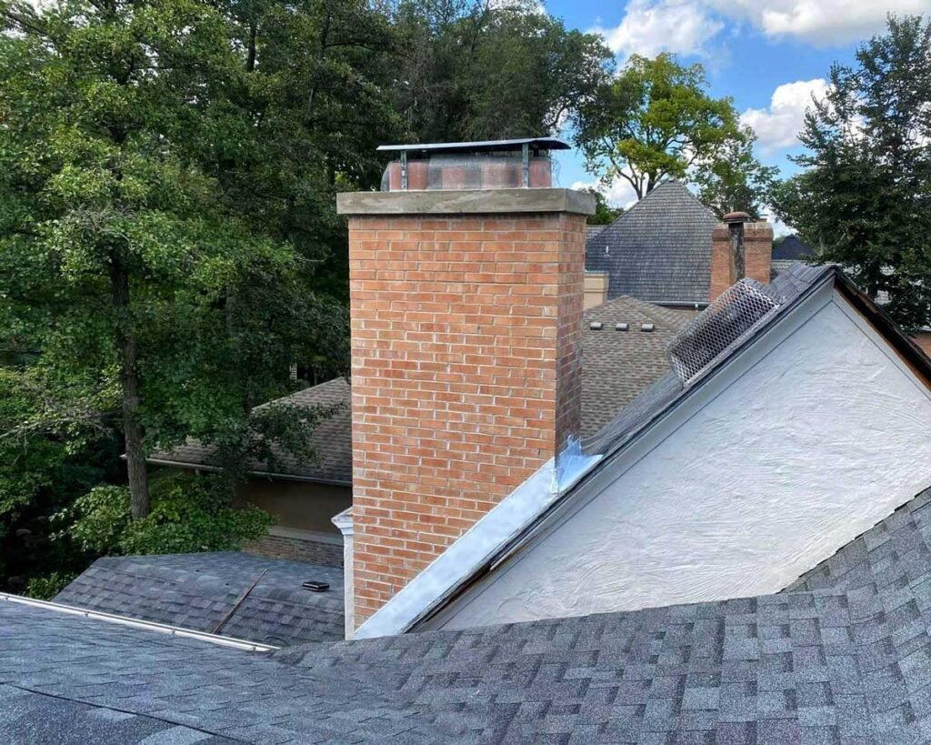 Restored chimney