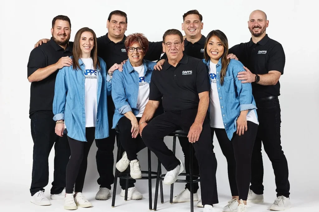Company team group in the Capps Plumbing & Sewer gallery