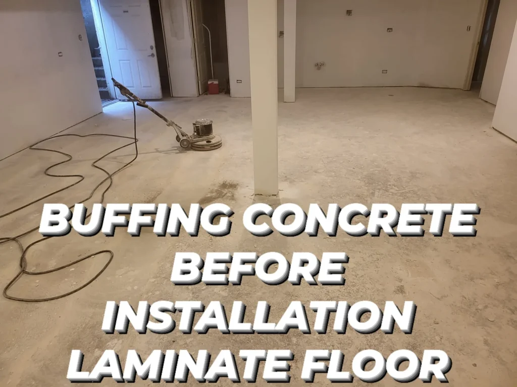 Floor preparation promotion in the DS Superior Hardwood Flooring gallery