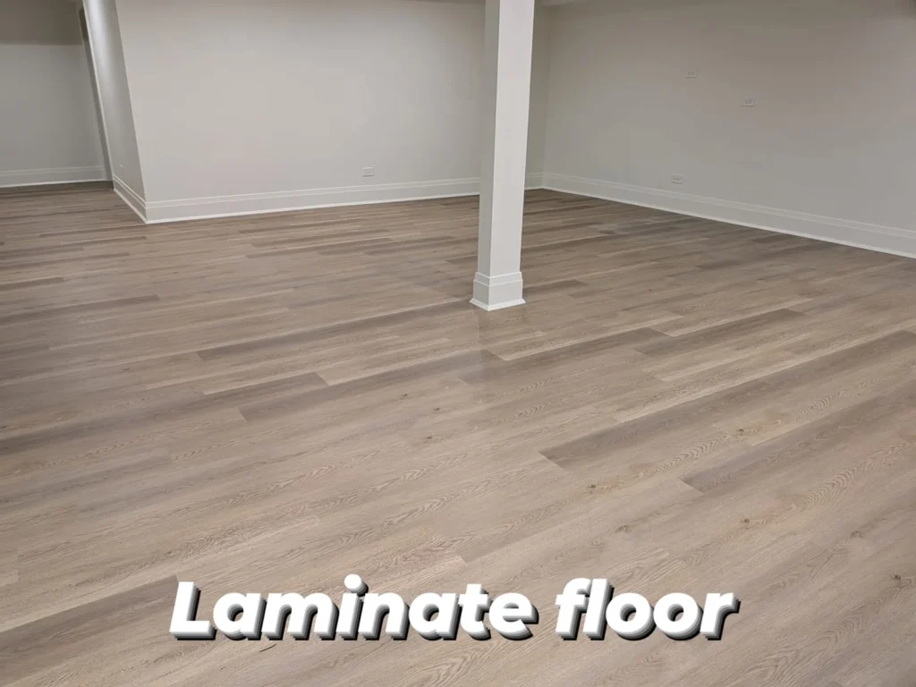 Laminate floor finished room in the DS Superior Hardwood Flooring gallery