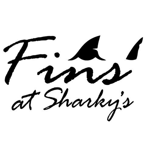 Fins at Sharky's logo