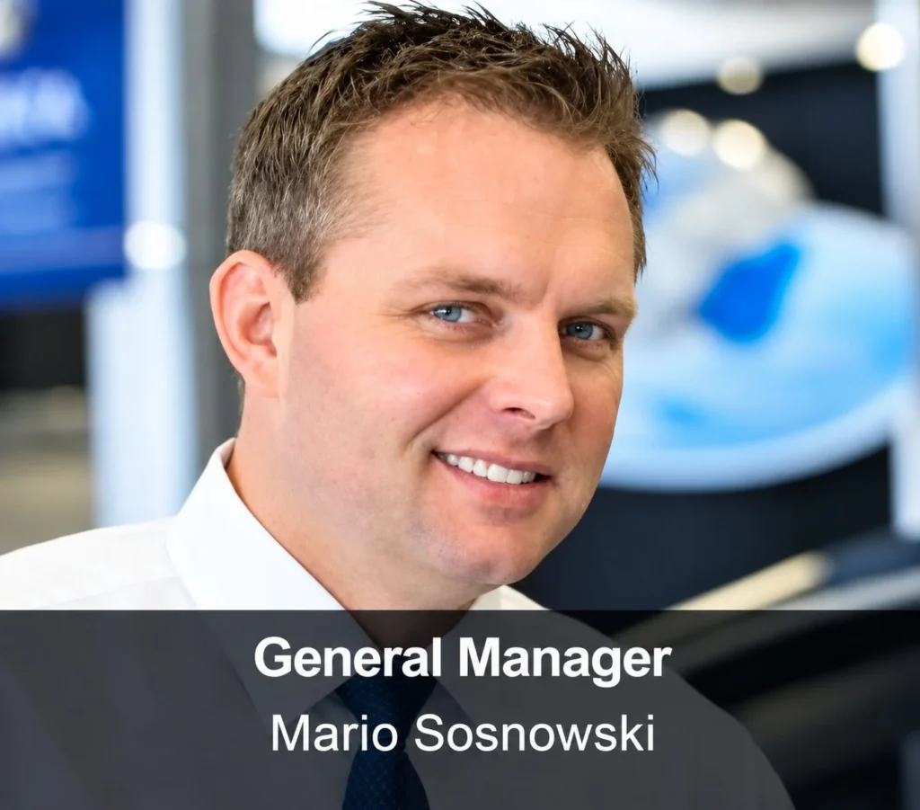 Mario Sosnowski, Golf Mill Ford general manager