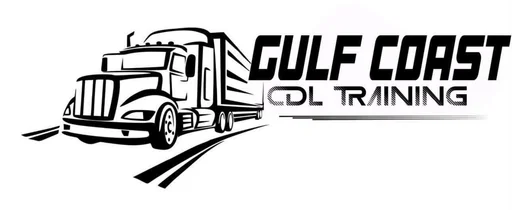 Gulf Coast CDL Training logo with a tractor-trailer illustration