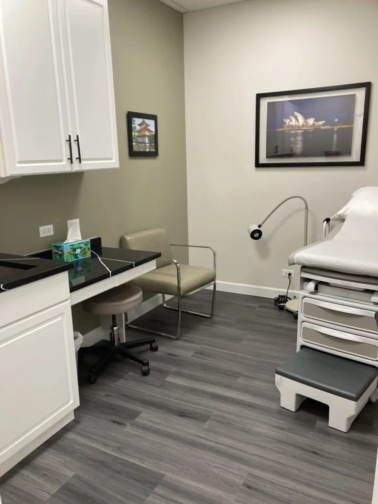Examination room at Harmony Personal Physicians