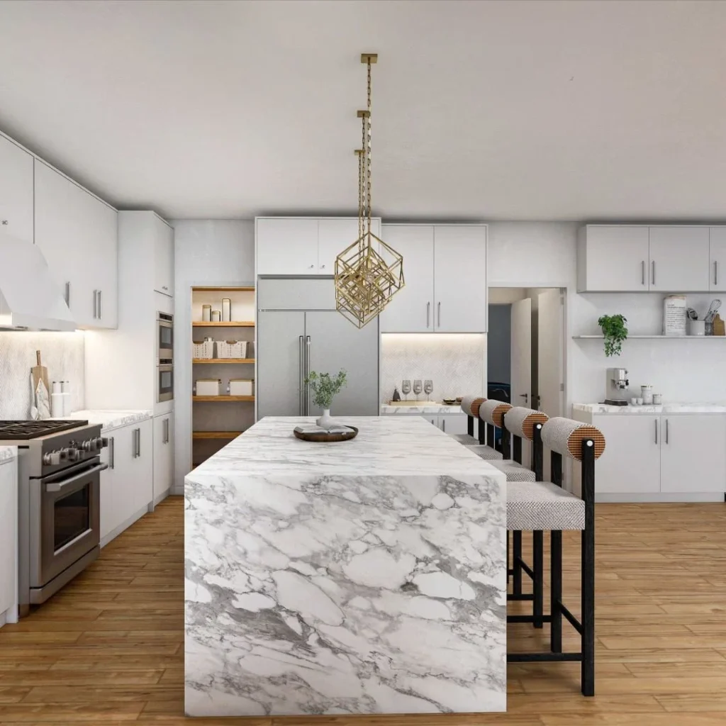 Kitchen island side in the Home One gallery