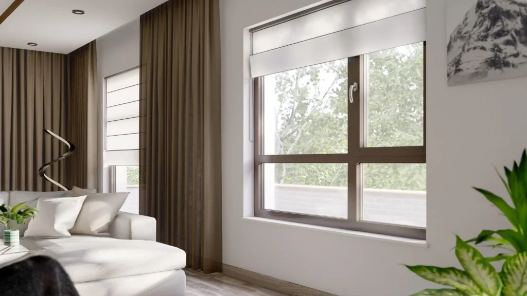 Illustration: Living room window design in the Home One gallery