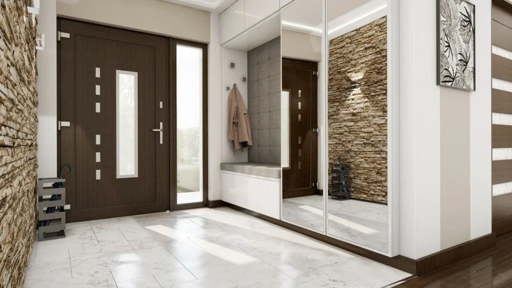 Illustration: Modern entry door design in the Home One gallery