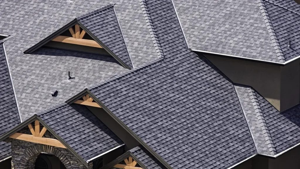 Shingle roof gables in the Midwest Renovation Services gallery