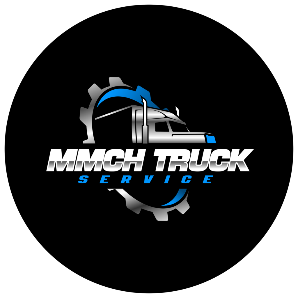 MMCH Truck Service logo with a truck and gear symbol