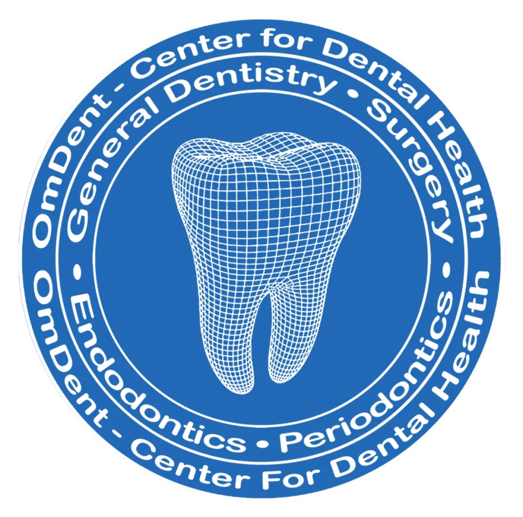 OmDent Center for Dental Health logo