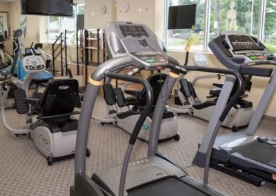 Cardio exercise equipment at PDR Physical Therapy