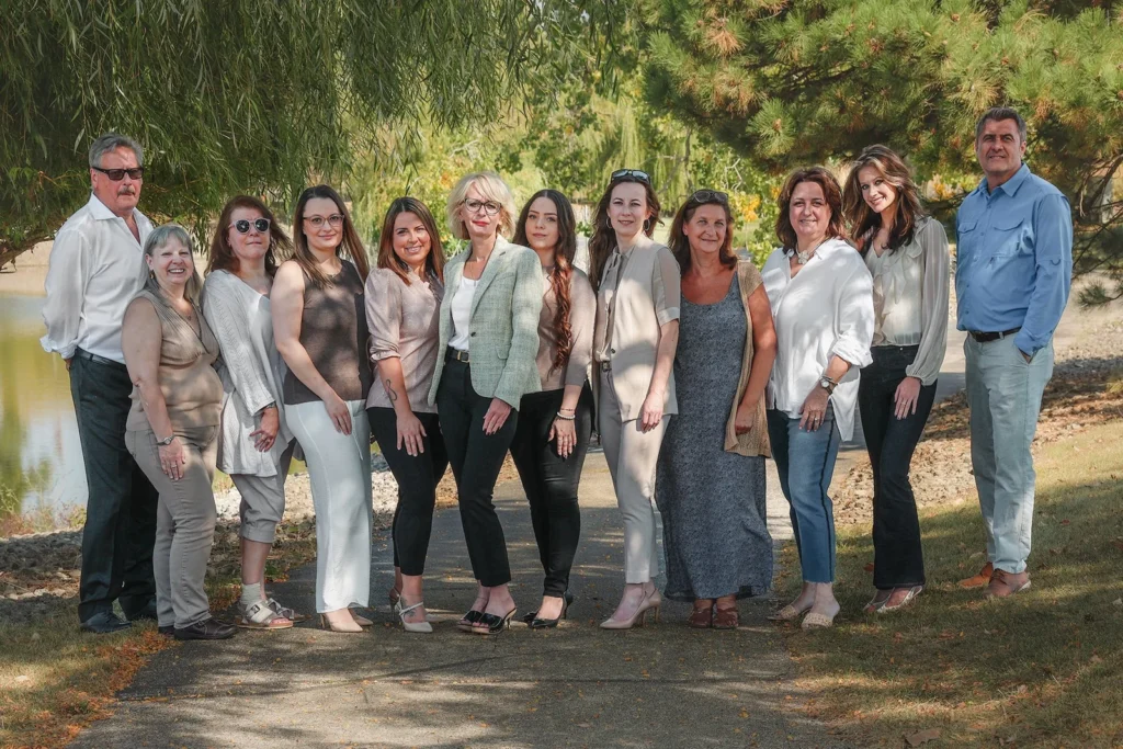 Psychological Counseling Center team photographed outdoors
