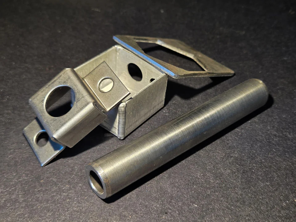 Custom metal components shown in the Quad-Metal Company gallery