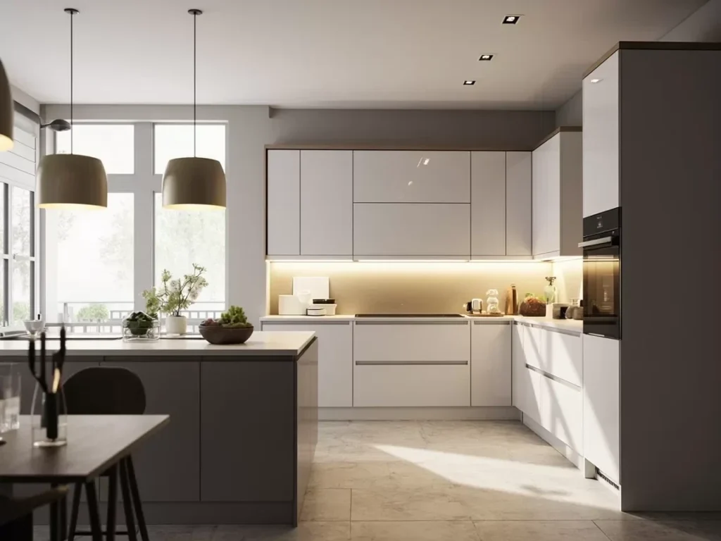 White kitchen design in the Sebior gallery
