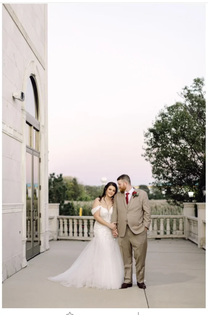 Terrace long view wedding shown in the Venuti’s in Addison gallery